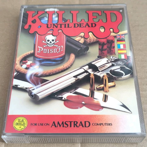 Killed Until Dead Amstrad cassette like new, complete in box