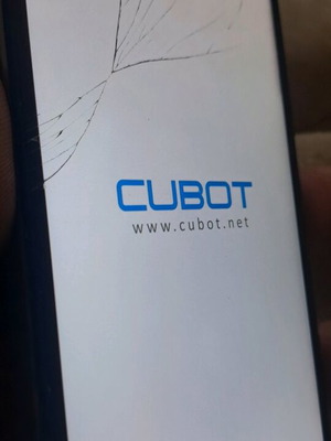 Cubot x16 used for parts with stuck screen