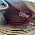 Calvin Klein crossbody bag used, light orange color