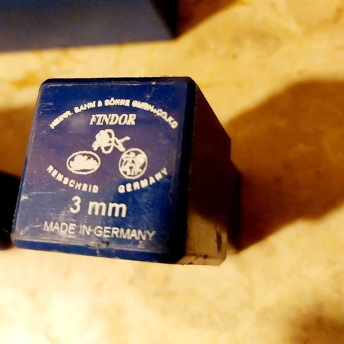 Engraving Stamp Set 3mm new, Greek English Numbers