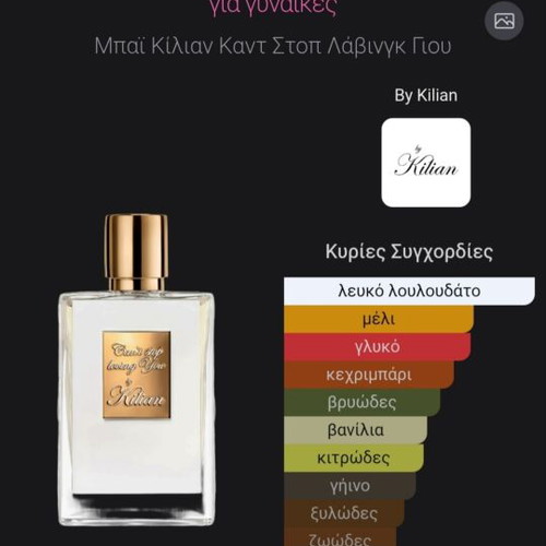 Can't Stop Loving You perfume by Kilian new 7.5 ml travel size