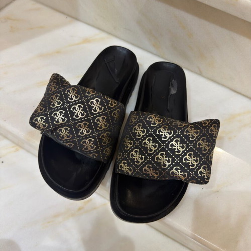 Guess sandals like new, size 40, black and gold