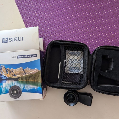 Sirui 18-WA2 wide angle lens for smartphone like new