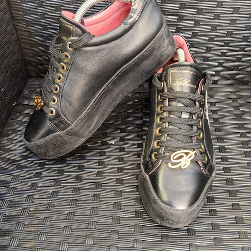 Blumarine sports shoes used, size 37, black
