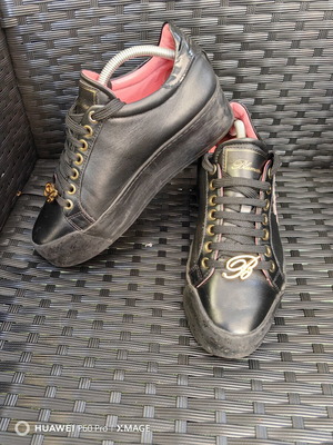 Blumarine sports shoes used, size 37, black