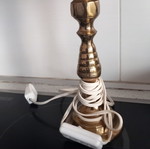 Brass table lamp small used