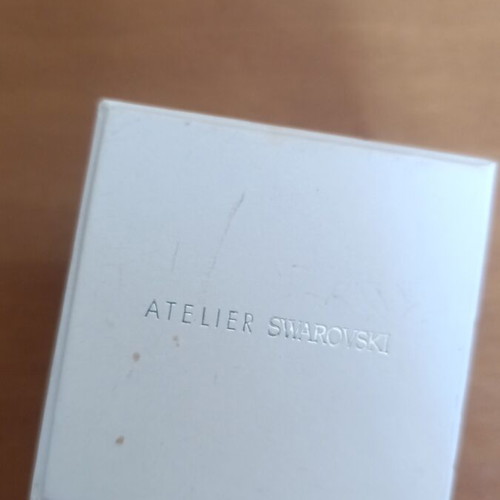 Swarovski packaging box used, 7.5 cm square
