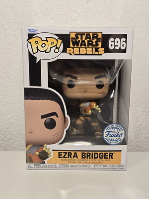 Funko POP! Star Wars Rebels Ezra Bridger #696 Special Edition like new
