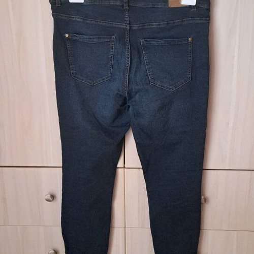 Women's denim jeans used, size 42, blue