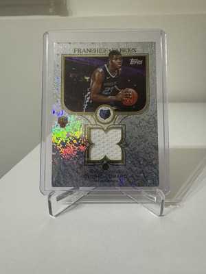 Cedric Coward rookie patch from topps 25-26 like new