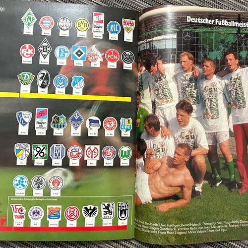 KICKER Annual Almanac 1993-1994 with Bundesliga and 2.Bundesliga