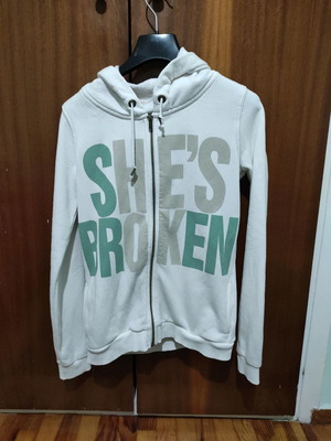 White cardigan small