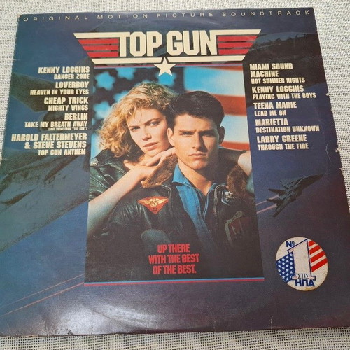 Top Gun Original Motion Picture Soundtrack LP μεταχειρισμένο, rock