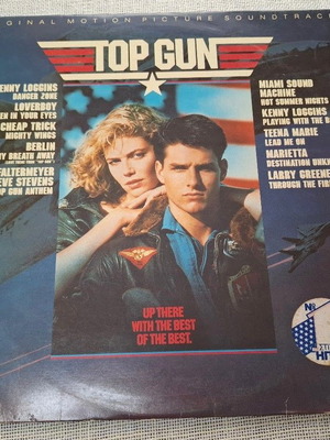 Top Gun Original Motion Picture Soundtrack LP μεταχειρισμένο, rock