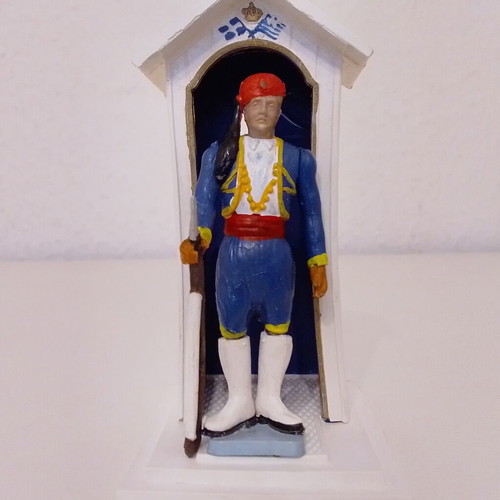 Athina figure Cretan guard 1960s used