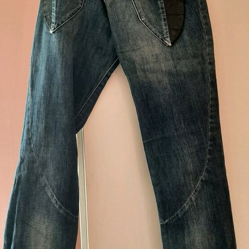 Jeans Badge women's pants like new, blue