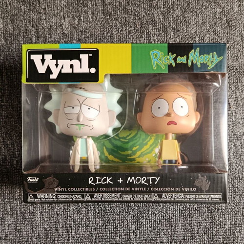 Funko Vynl Rick and Morty 2 Pack like new collectible vinyl figures