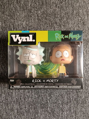 Funko Vynl Rick and Morty 2 Pack like new collectible vinyl figures