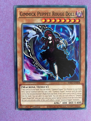 Yu-Gi-Oh! Card Gimmick Puppet Rouge Doll like new
