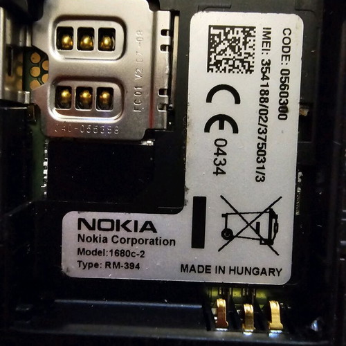 Nokia 1680c-2 used, powers on