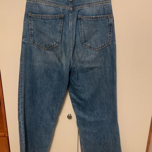Zara crop wide leg jeans used