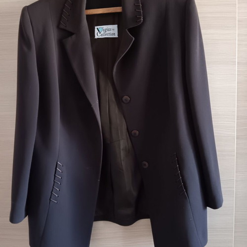 Vagias women's jacket like new, dark brown, size XL