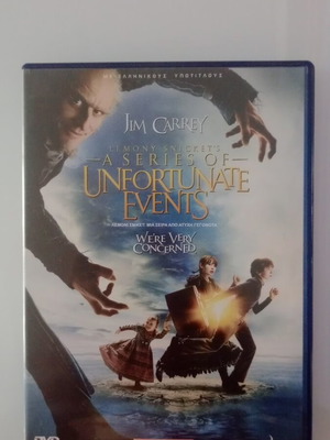 A Series of Unfortunate Events DVD μεταχειρισμένο με υπότιτλους