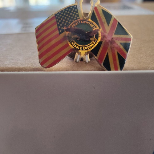 Pins set used with Pratt & Whitney, Athens 2004 Olympics, Spitfire tie
