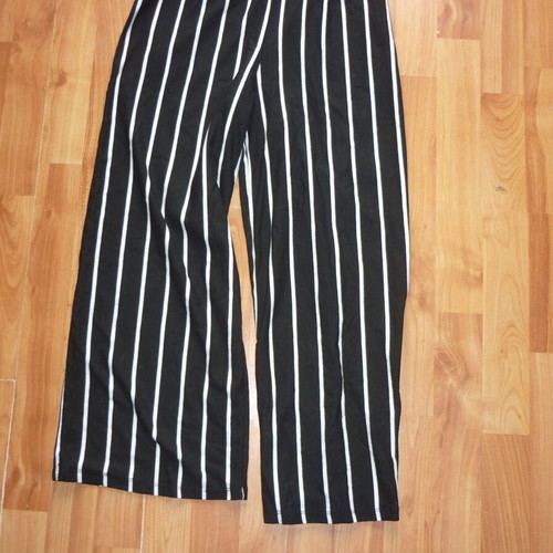Bershka women's one-piece jumpsuit black and white, like new, small