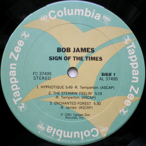 Bob James Sign of the Times vinyl record used, R&B Soul