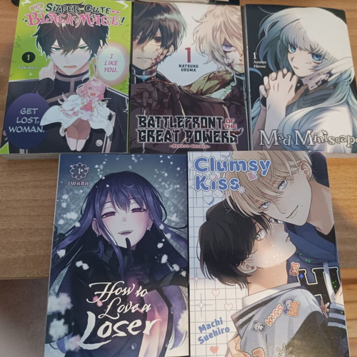 Manga and Light Novels Collection Vol. 1, various titles