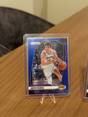 Κάρτα Panini Prizm Austin Reaves blue pulsar prizm 2024-25, καινούργια