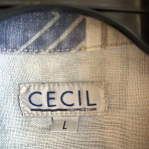 Cecil Connection cotton vintage shirt oversize L/XL like new, colorful