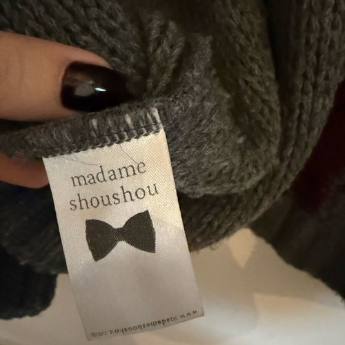 Madame Shou Shou cardigan used, gray