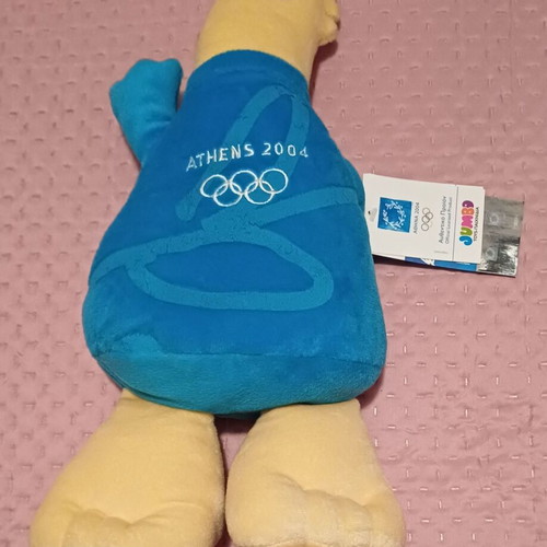 Phivos mascot Athens 2004 Olympic Games new, height 41cm