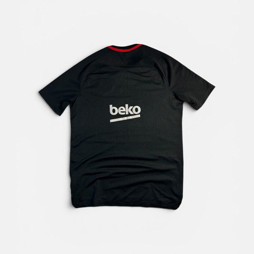Nike FC Barcelona Vintage Y2K 2017-2018 Training T-shirt black red like new
