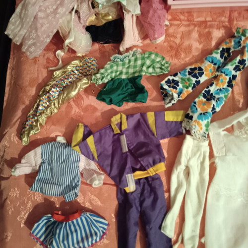 Barbie vintage clothes used, 90s collection