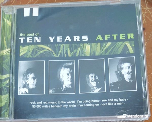  CD Ten Years After, The best of, 1991, spanio isagogis