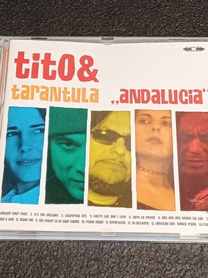 Tito & Tarantula Andalucia CD used, blues rock album 2002