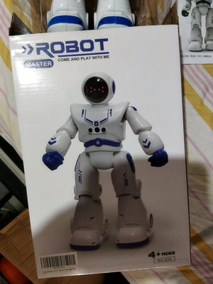 Ρομπότ Robot Master τηλεκατευθυνόμενο σαν καινούργιο με φωνή και ανιχνευτή κίνησης