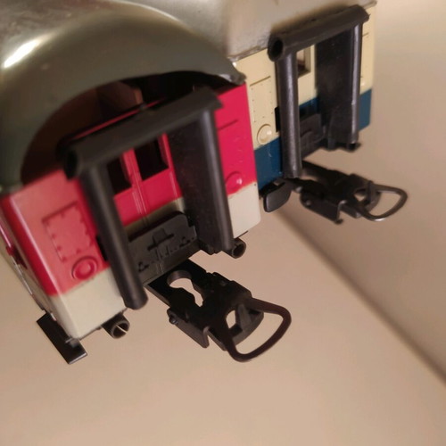 Lima train wagons set 2 pieces 1/87 HO scale like new