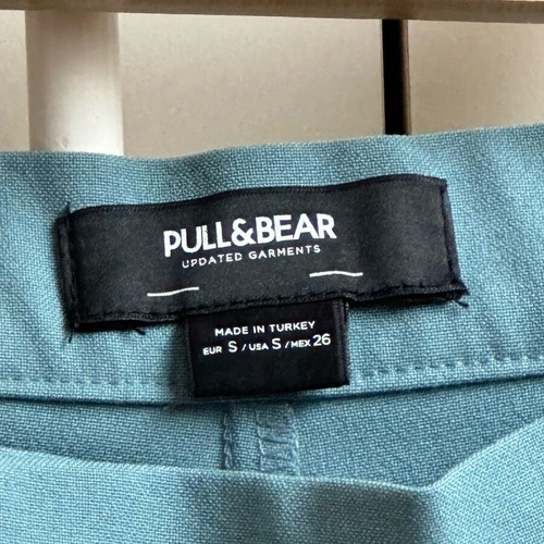 Pull&Bear pants S petrol like new