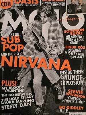 Περιοδικό Mojo Nirvana τεύχος 177 Αύγουστος 2008 σαν καινούργιο χωρίς CD