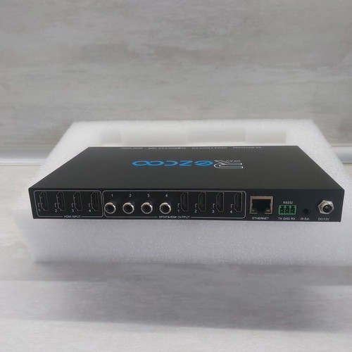 Ezcoo EZ-MX44HAS2 4x4 4K HDMI Matrix Switcher new