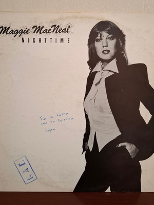 Maggie MacNeal Nighttime βινύλιο LP μεταχειρισμένο, ηλεκτρονικό disco 1980