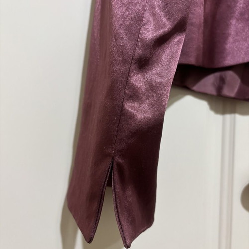 Ysatis silk jacket like new, pink-purple