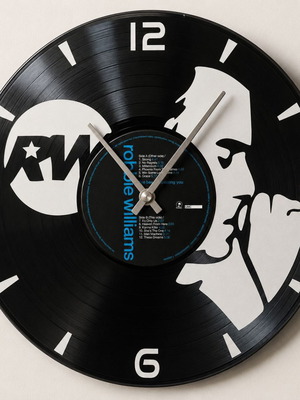 Robbie Williams I've Been Expecting You Wall Clock New, vinyl record design