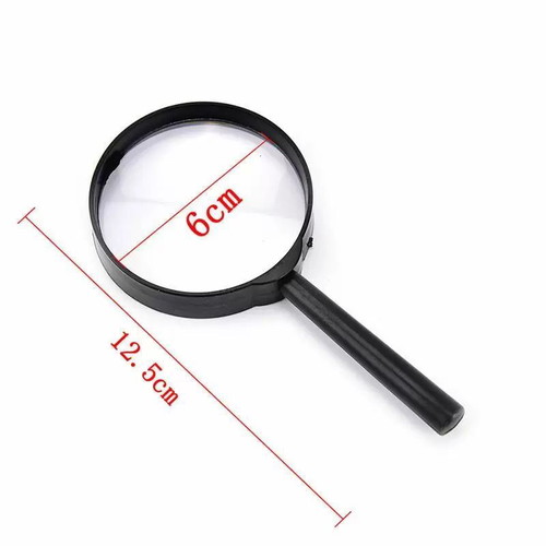 Magnifying glass plastic 6 cm new