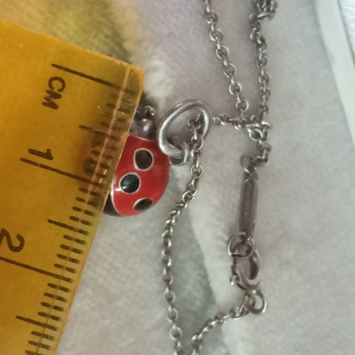 Tiffany & Co 925 Italy Silver Necklace like new, 40cm chain