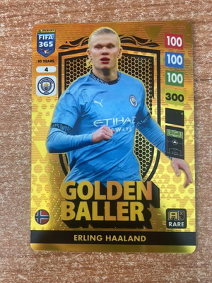 Panini κάρτα Erling Haaland Golden Baller καινούργια